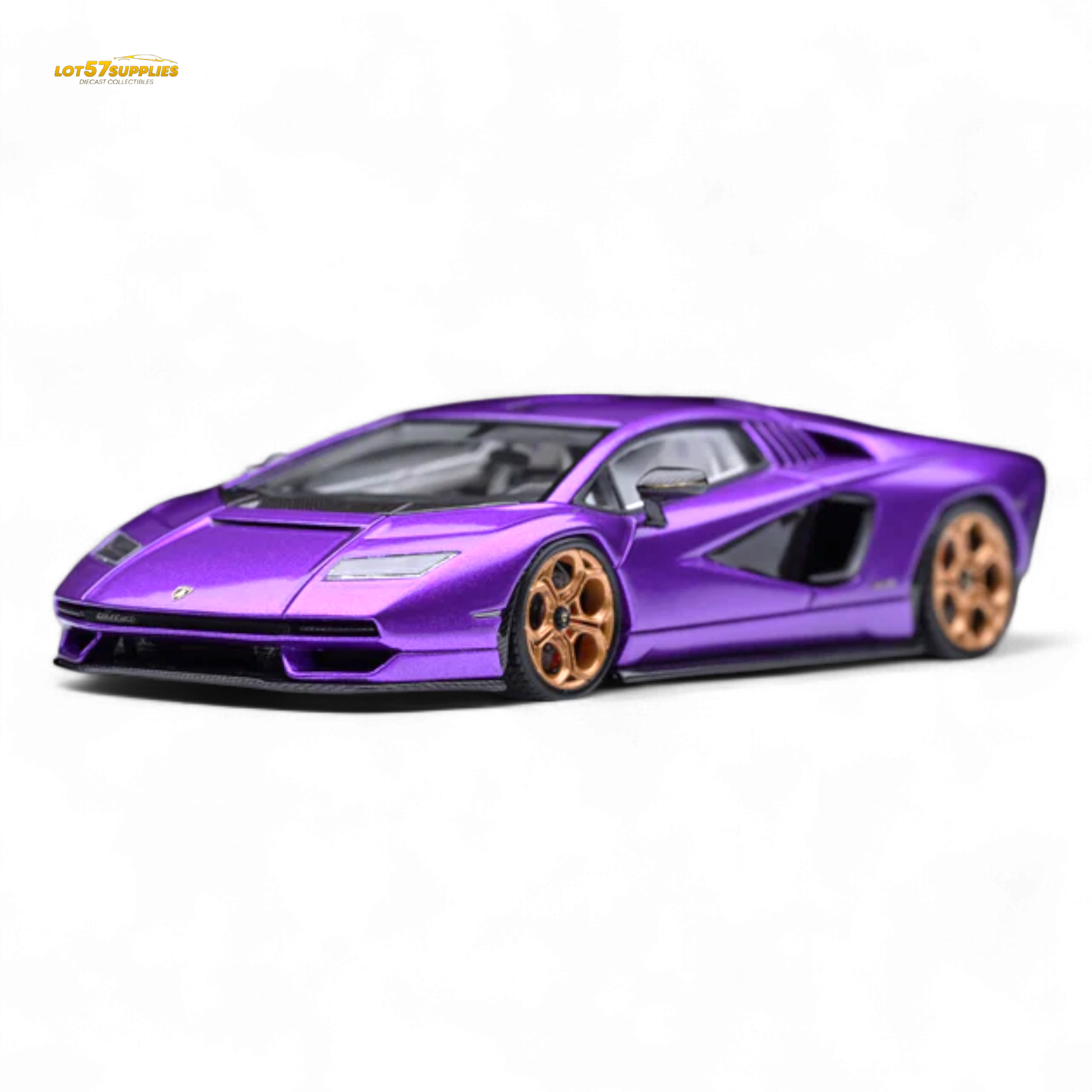 Fuelme Model NEO COUNTACH LPI 800-4 VIOLA PASIFAE 1:64 Resin