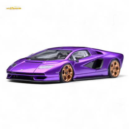 Fuelme Model NEO COUNTACH LPI 800-4 VIOLA PASIFAE 1:64 Resin