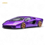 Fuelme Model NEO COUNTACH LPI 800-4 VIOLA PASIFAE 1:64 Resin