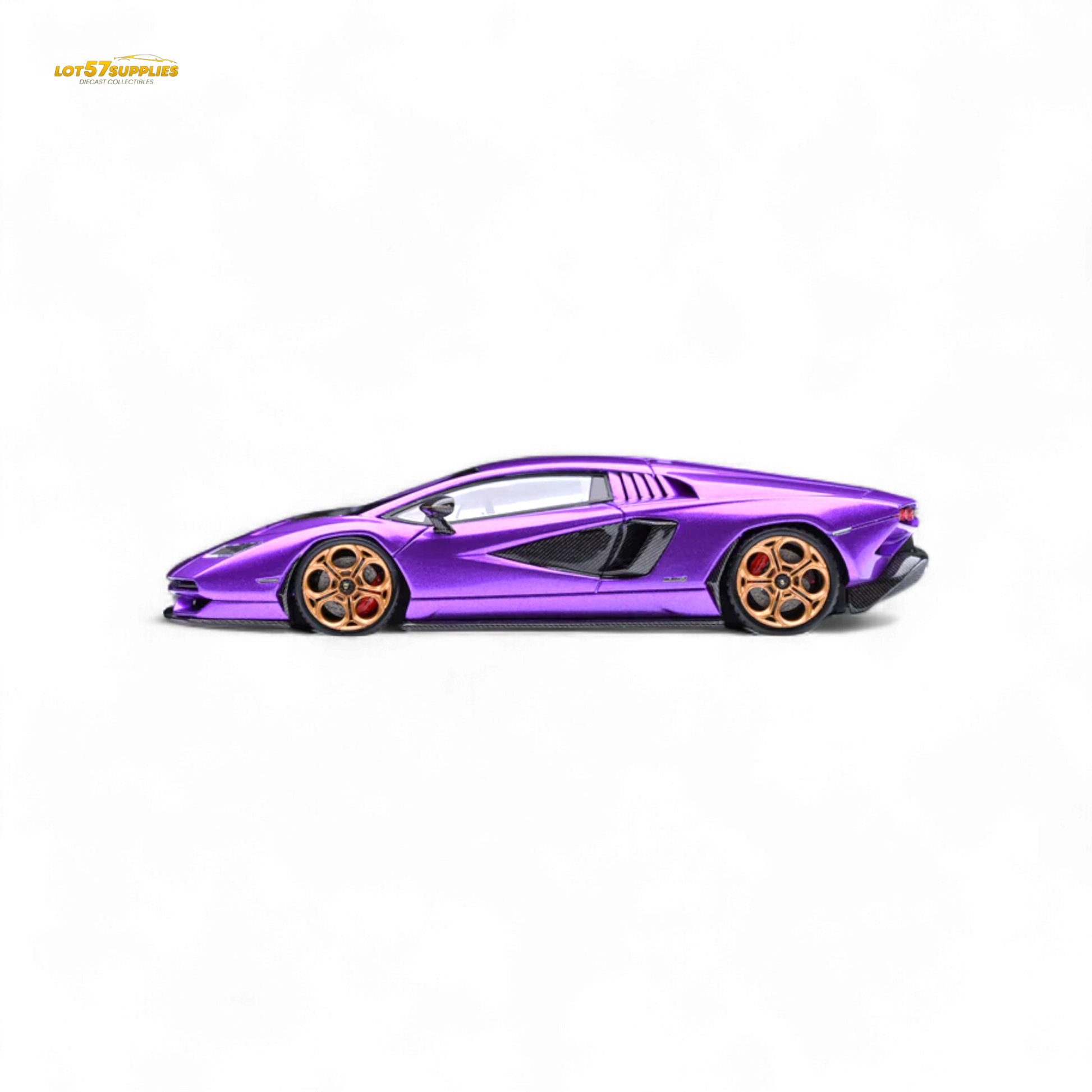 Fuelme Model NEO COUNTACH LPI 800-4 VIOLA PASIFAE 1:64 Resin