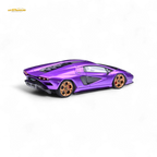 Fuelme Model NEO COUNTACH LPI 800-4 VIOLA PASIFAE 1:64 Resin