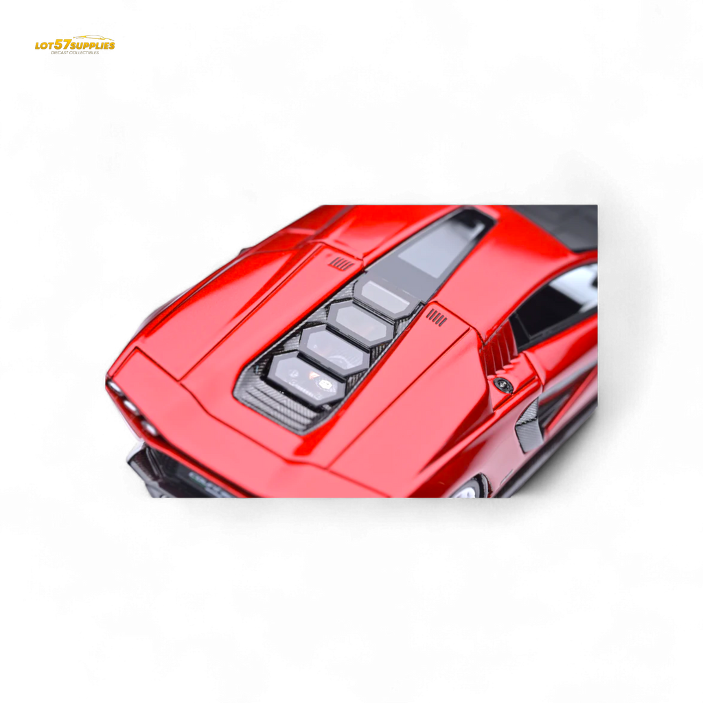 Fuelme Model NEO COUNTACH LPI 800-4 ROSSO SCINTILLA 1:64 Resin - Collectors World Toys