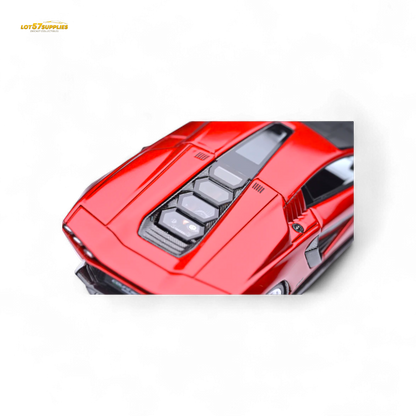 Fuelme Model NEO COUNTACH LPI 800-4 ROSSO SCINTILLA 1:64 Resin