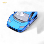 Fuelme Model NEO COUNTACH LPI 800-4 BLU TAHITI DARK BLUE 1:64 Resin
