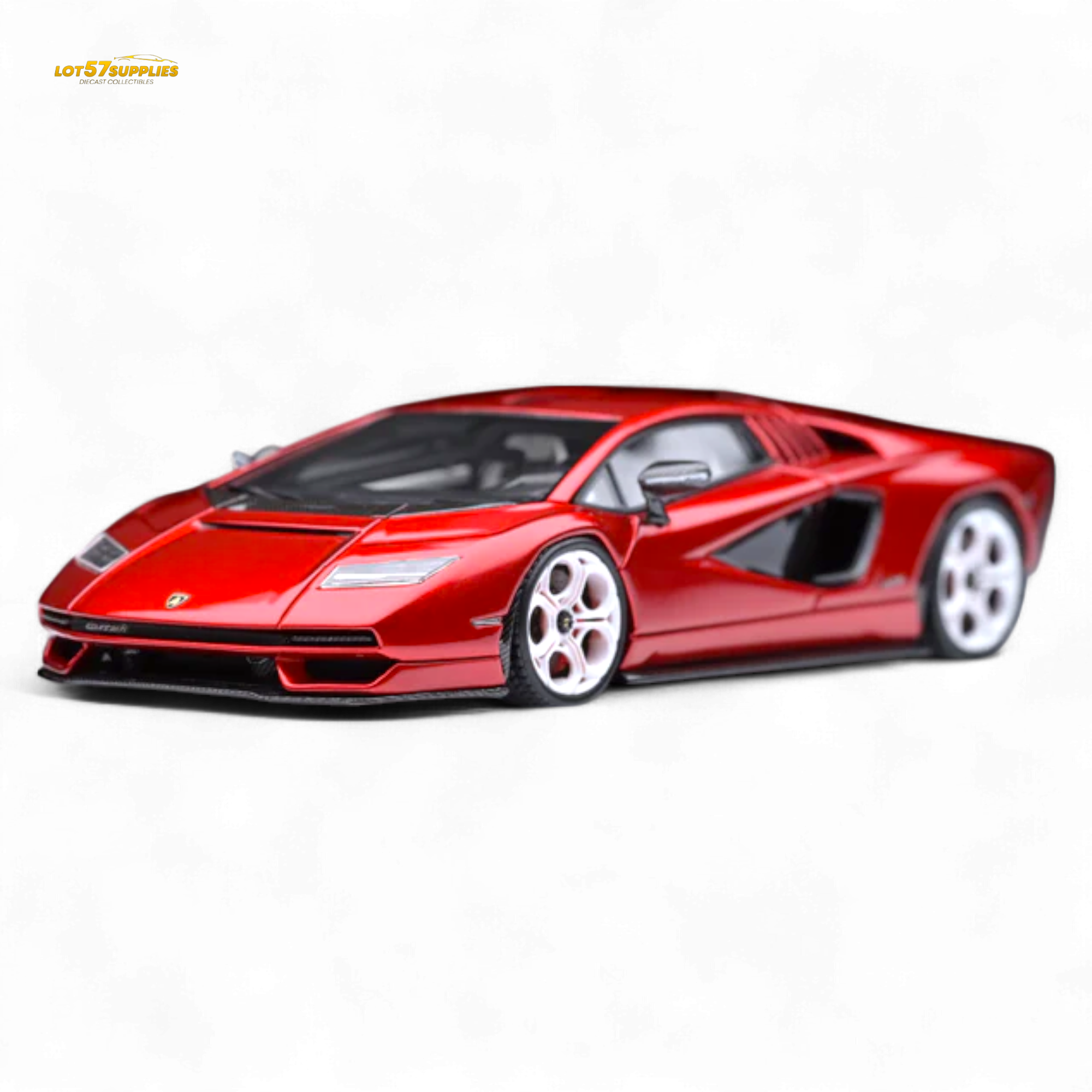 Fuelme Model NEO COUNTACH LPI 800-4 ROSSO SCINTILLA 1:64 Resin Main image