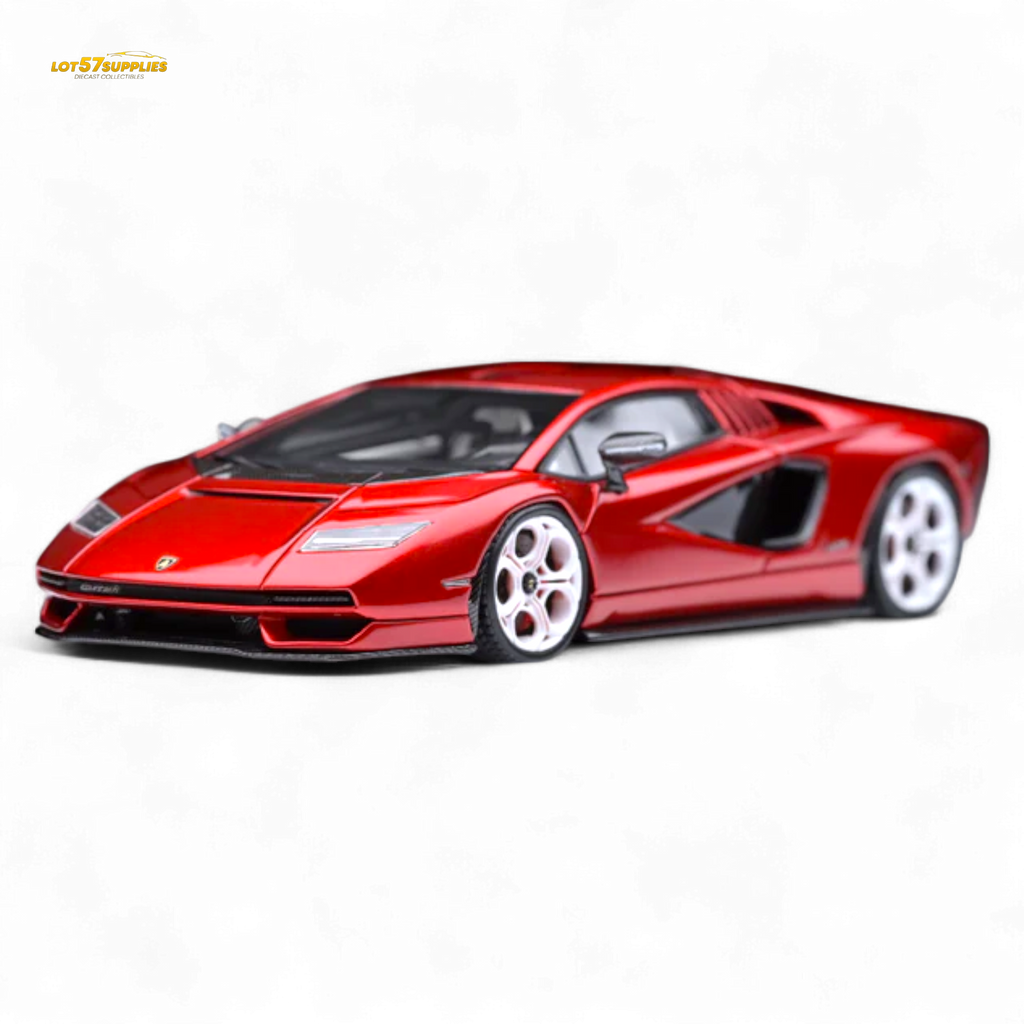 Fuelme Model NEO COUNTACH LPI 800-4 ROSSO SCINTILLA 1:64 Resin - Collectors World Toys