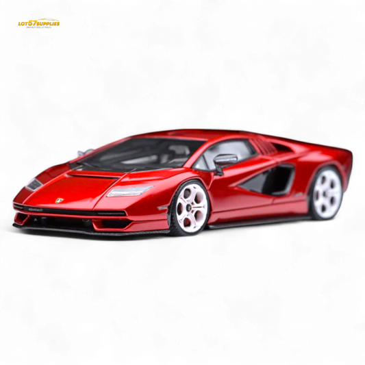 Fuelme Model NEO COUNTACH LPI 800-4 ROSSO SCINTILLA 1:64 Resin