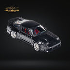 MicroTurbo Custom 180SX Type X Metallic Black 1:64 MT64180SXBLK - Collectors World Toys