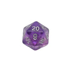 Dancing Lavender - 7 Piece DnD Dice Set | Acrylic RPG Gaming Dice - Collectors World Toys