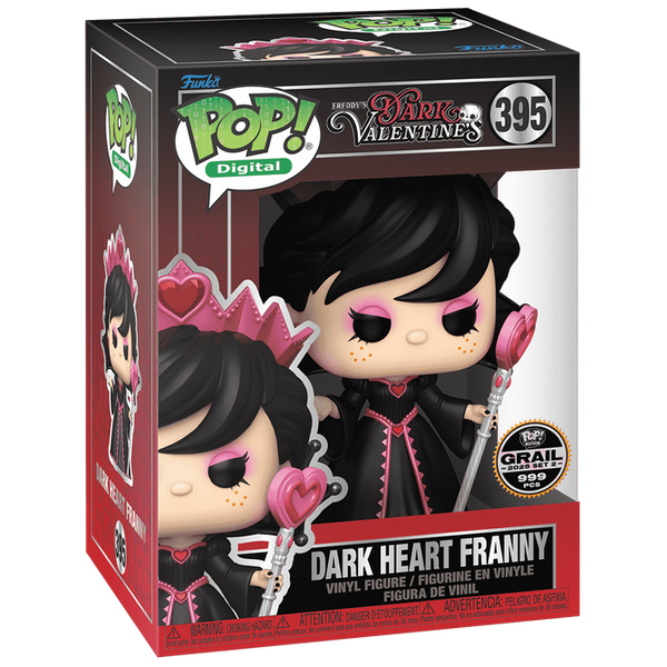 Pop! Digital Freddy’s Dark Valentine Dark Heart Franny NFT Grail #395 LE467 (Includes PopShield Armor)
