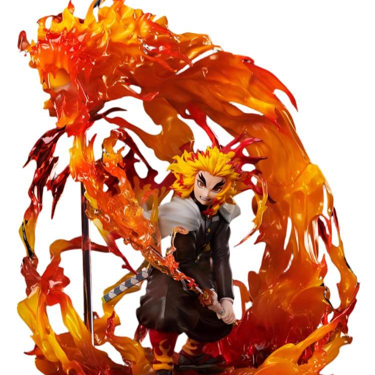Demon Slayer Kyojuro Rengoku Flame Breathing 1/8 Scale Figure - Collectors World Toys