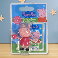 Tea Party Peppa / Dinette Peppa Mini Figure with Bonus Card - Peppa Pig Collection - Collectors World Toys