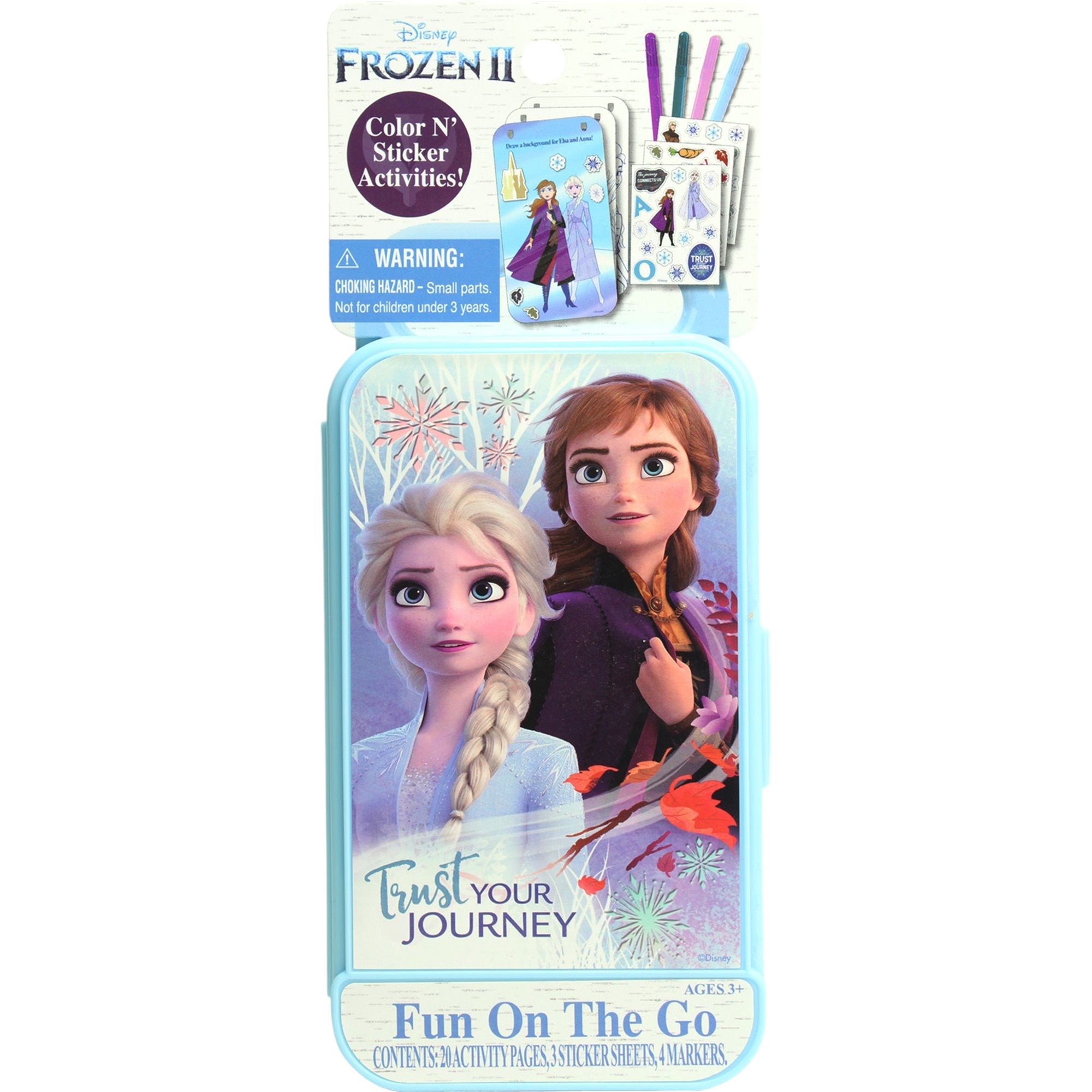 Disney Frozen 2 Fun On The Go Color N' Sticker Activities