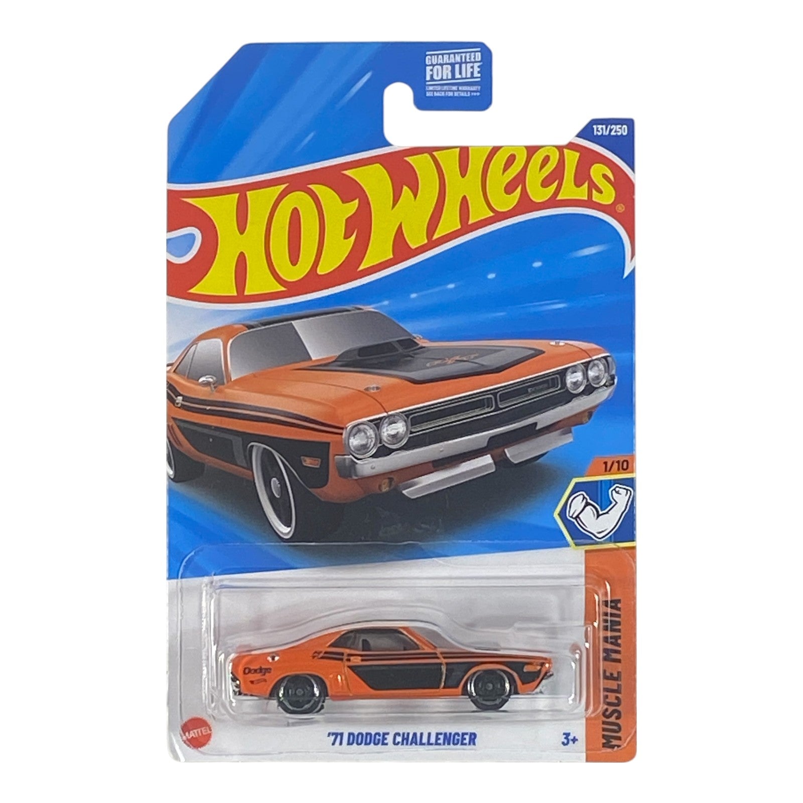 Hot Wheels '71 Dodge Challenger - Muscle Mania Series 1/10 - Collectors World Toys