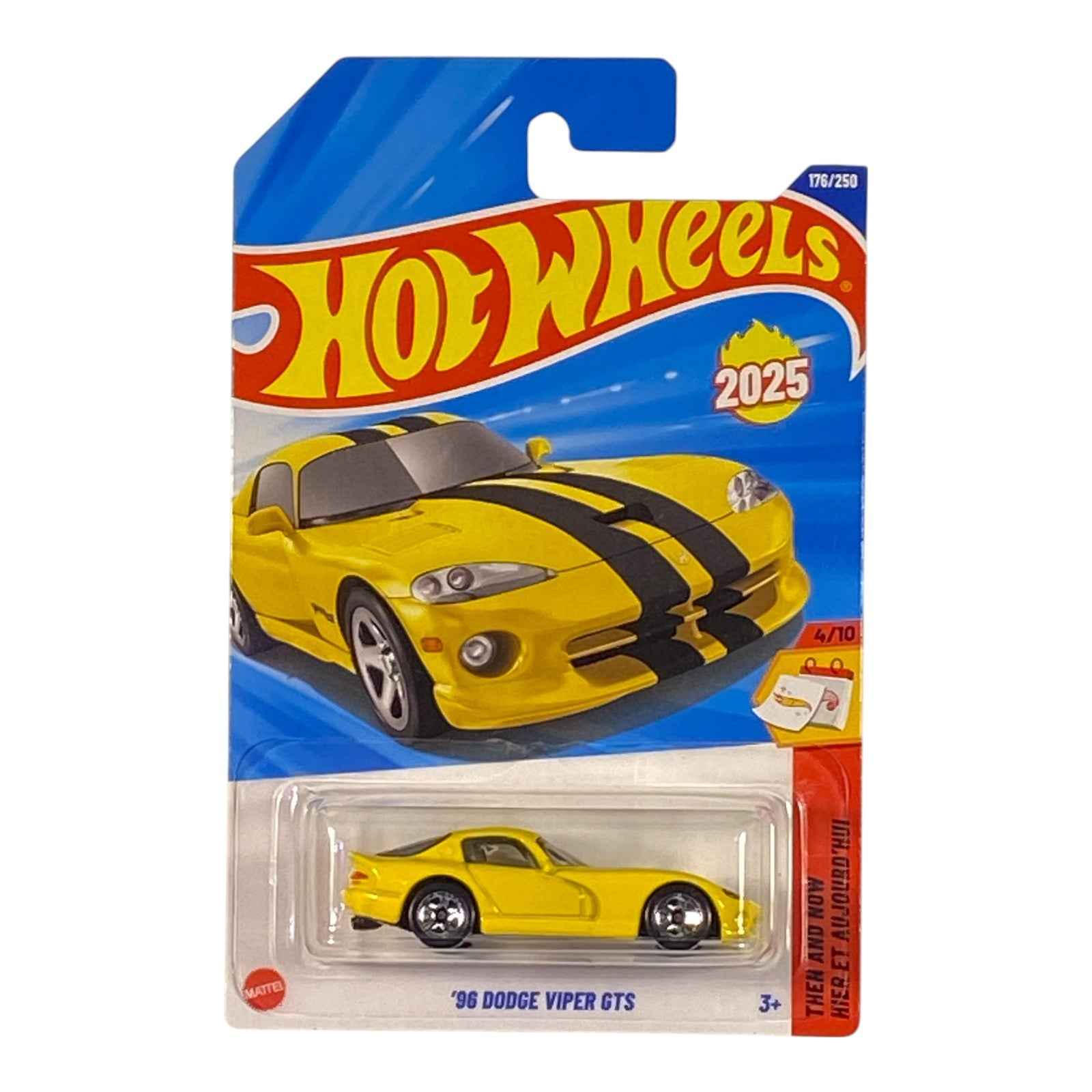 Hot Wheels '96 Dodge Viper GTS - Then and Now Series 4/10 Main image