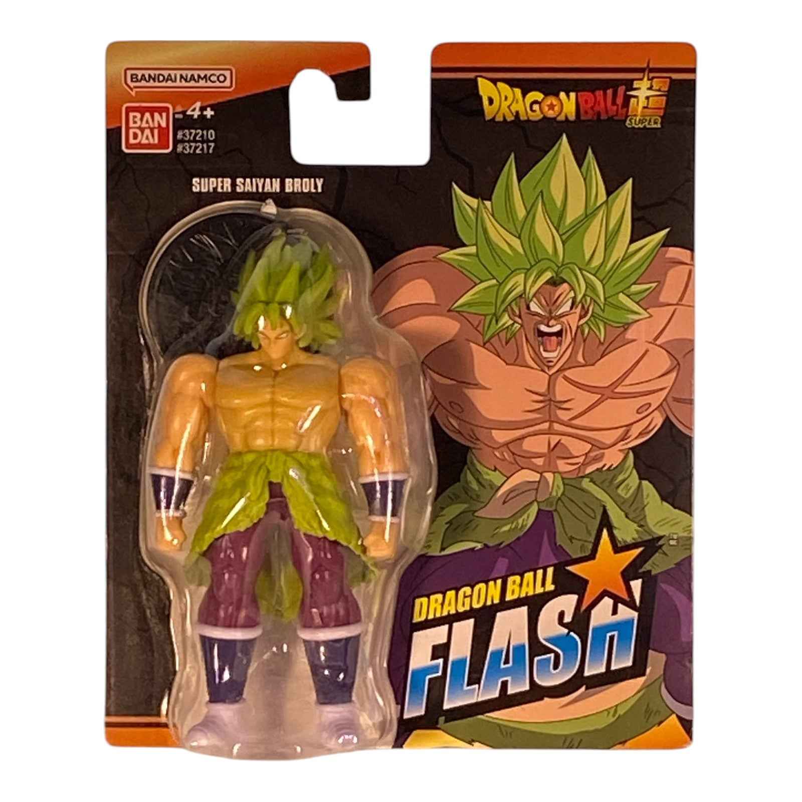 Dragon Ball Super Super Saiyan Broly Dragon Ball Flash Figure 4 inches
