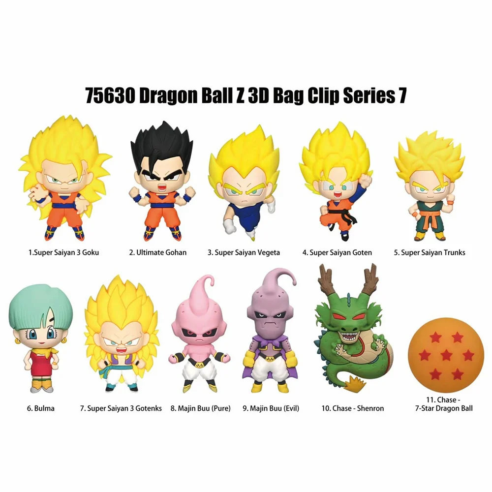 Dragon Ball Z Series 7 3D Foam Bag Clip Blind Bag Main image