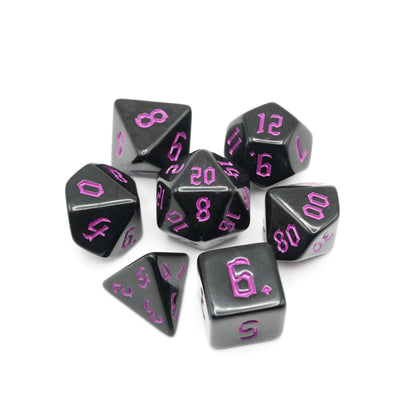 Dream - 7 Piece DnD Dice Set | Acrylic RPG Gaming Dice