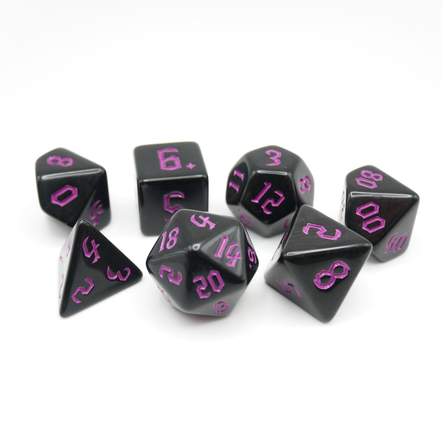 Dream - 7 Piece DnD Dice Set | Acrylic RPG Gaming Dice