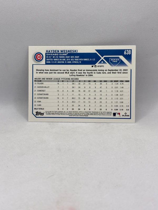Topps Hayden Wesneski