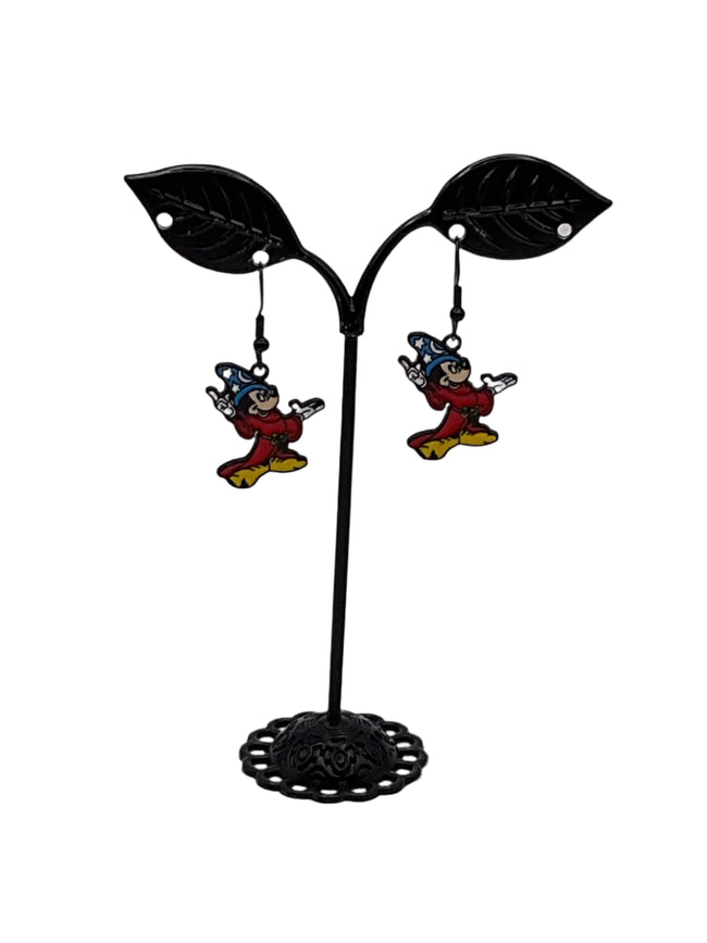 Mouse Wizard Earrings Hover Image