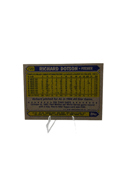 Topps Richard Dotson