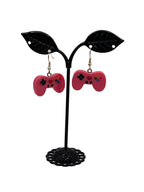 Pink Gaming Controller Earrings