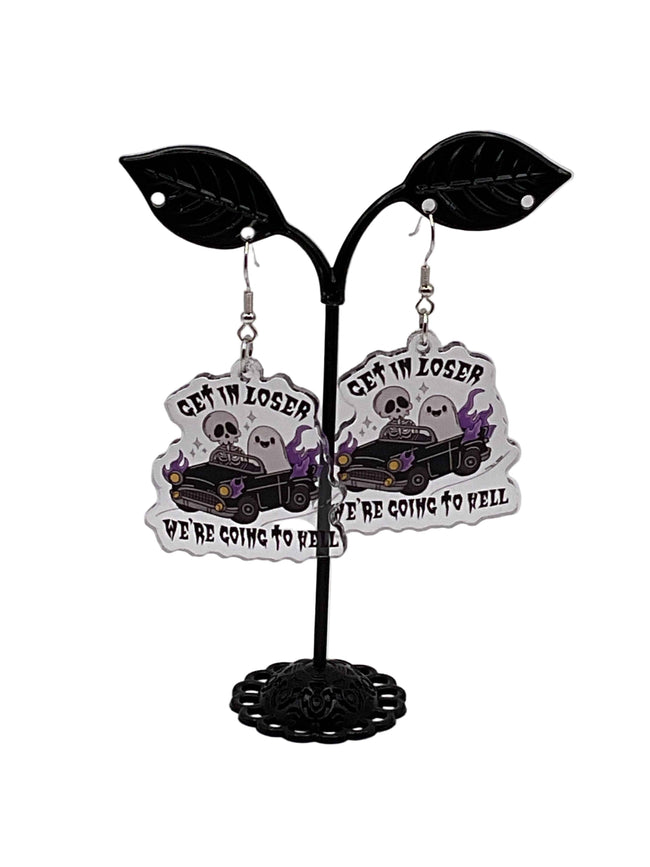 Get In Loser Earrings Hover Image