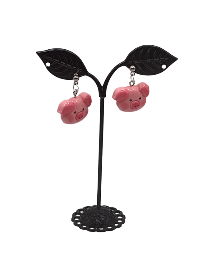 Piggy Earrings Hover Image