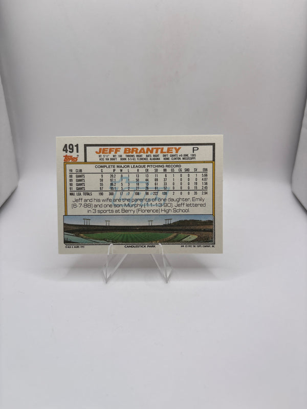 Topps Jeff Brantley