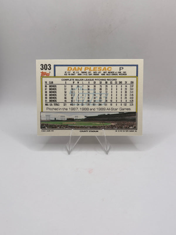 Topps Dan Plesac