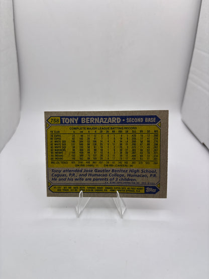 Topps Tony Bernazard