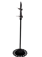 red and pink heart earrings