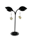 White/Yellow Butterfly Earrings
