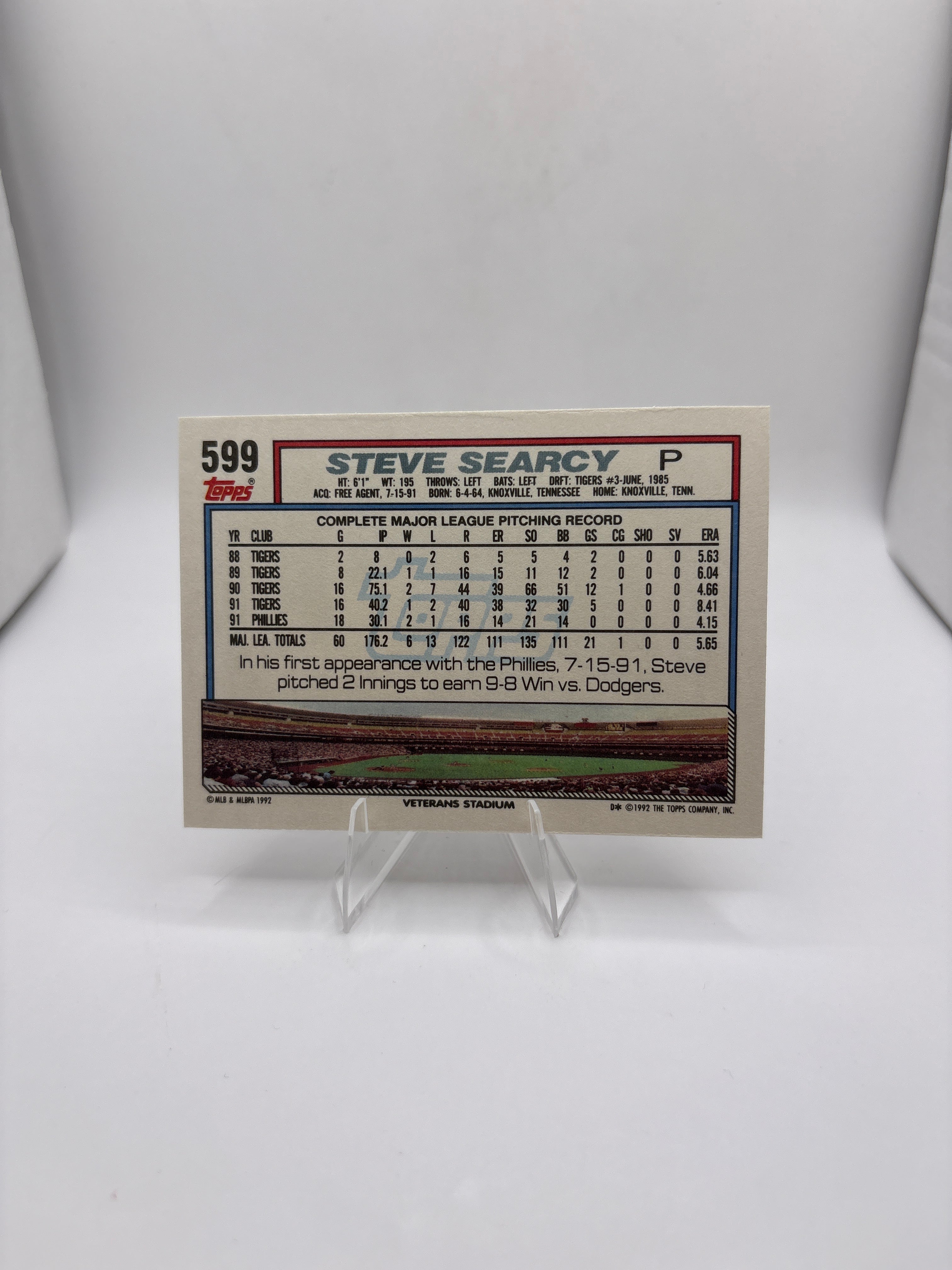 Topps Steve Searcy