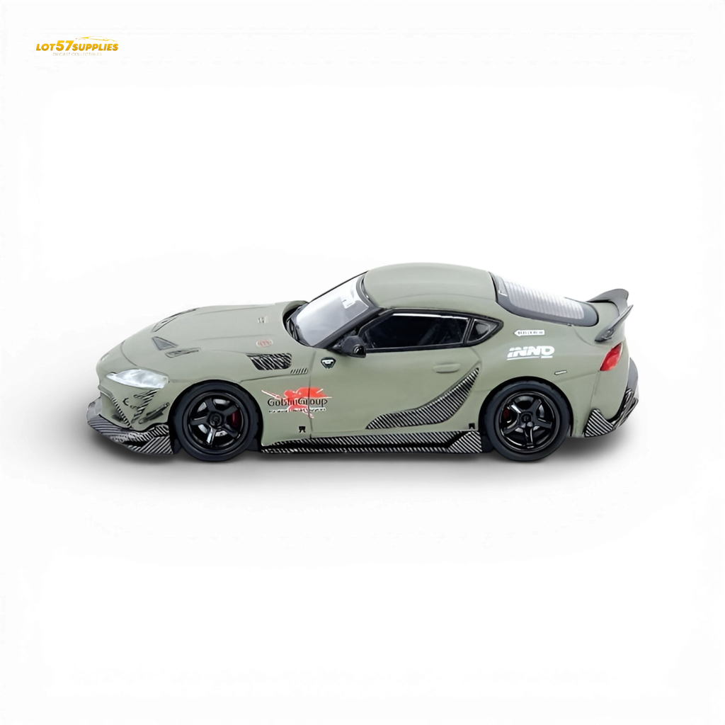(Pre-Order) INNO64 Toyota Supra A90 Darwin Pro - Matt Green 1:64
