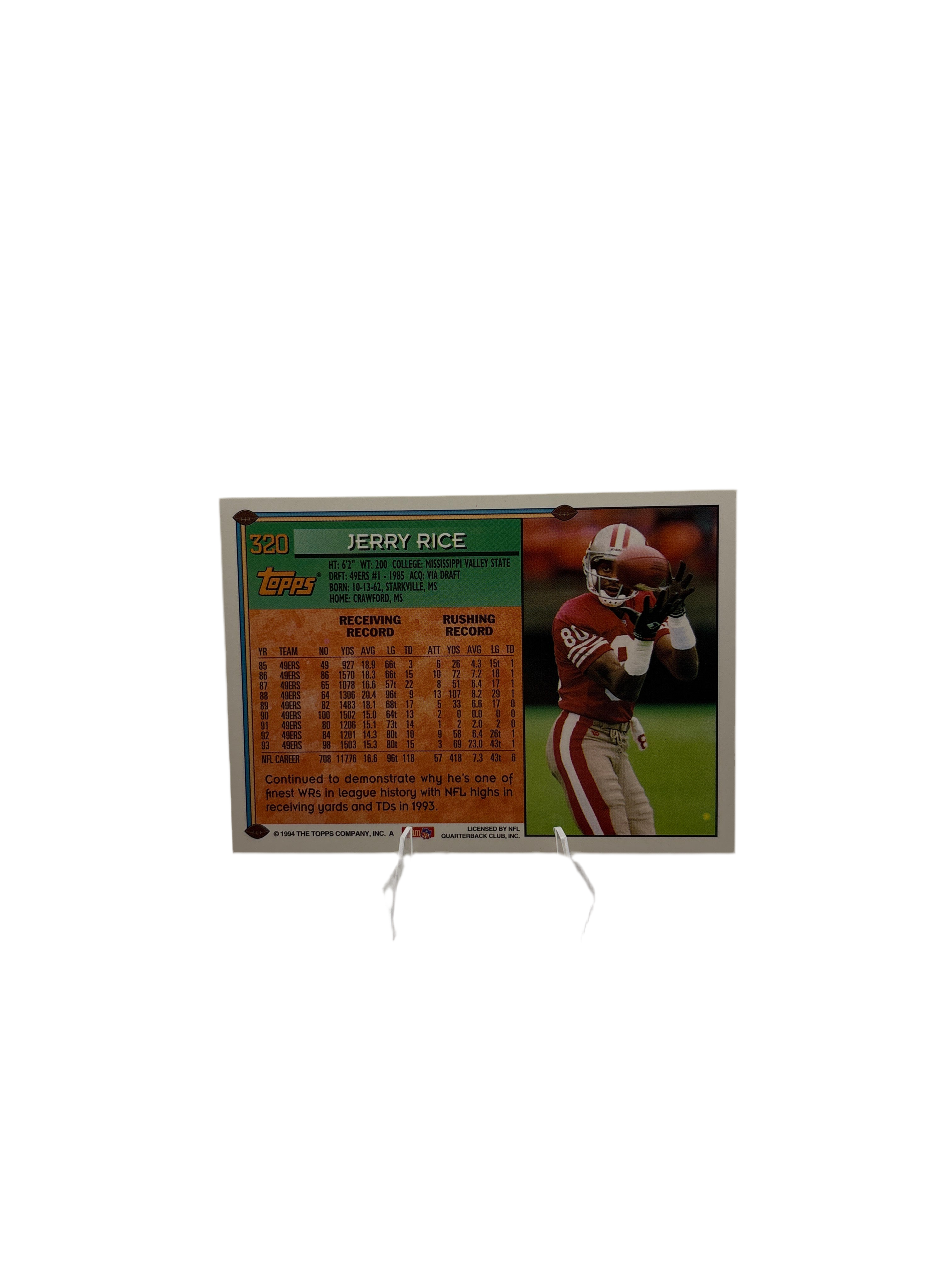 Topps Jerry Rice
