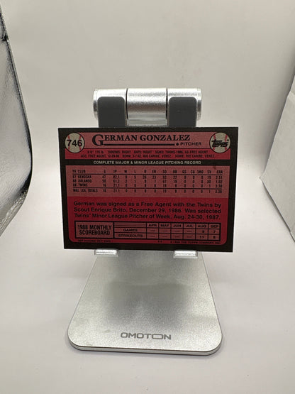 Topps German Gonzalez