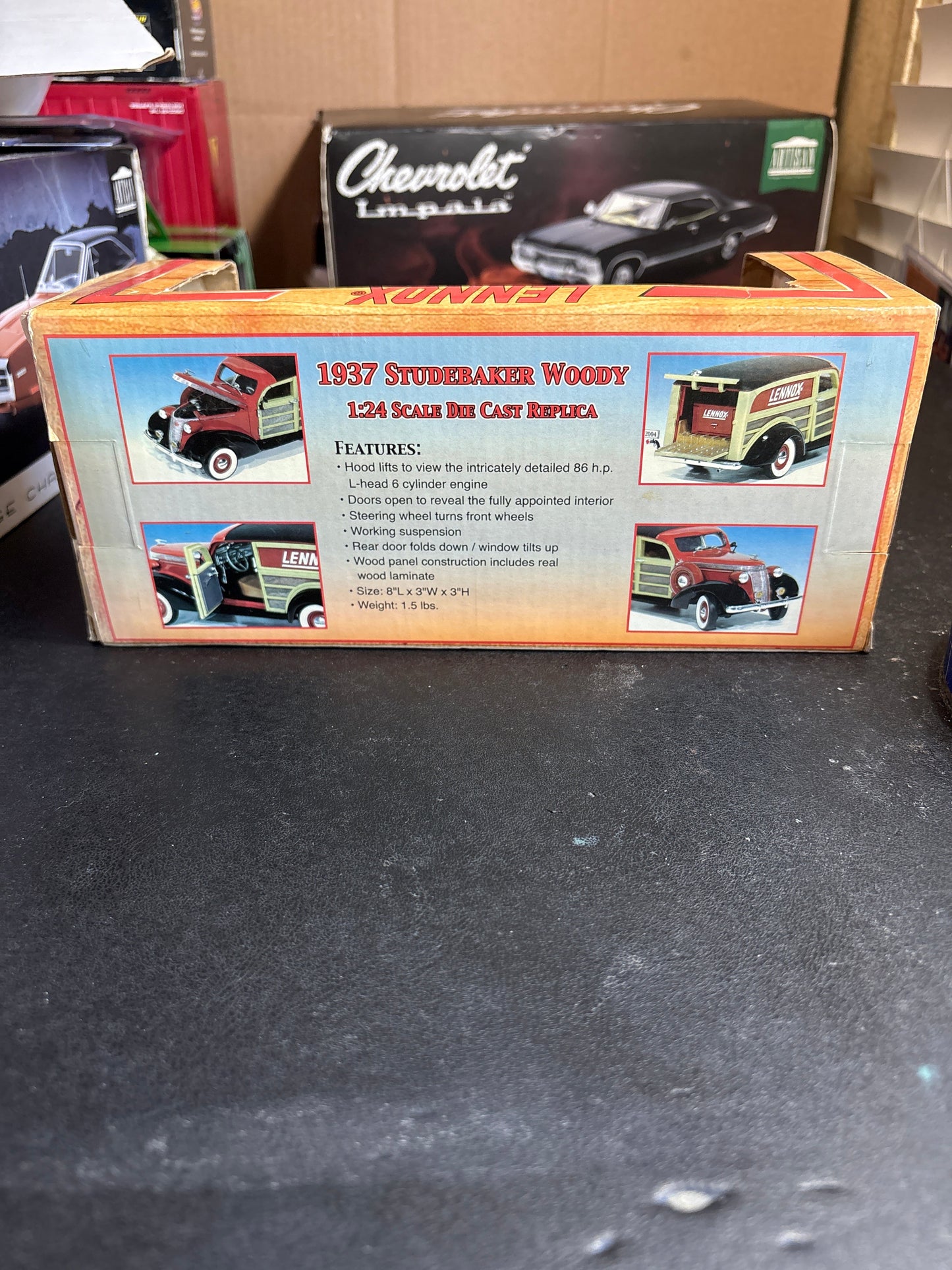 Crown Premiums 1937 Studebaker Woody Diecast