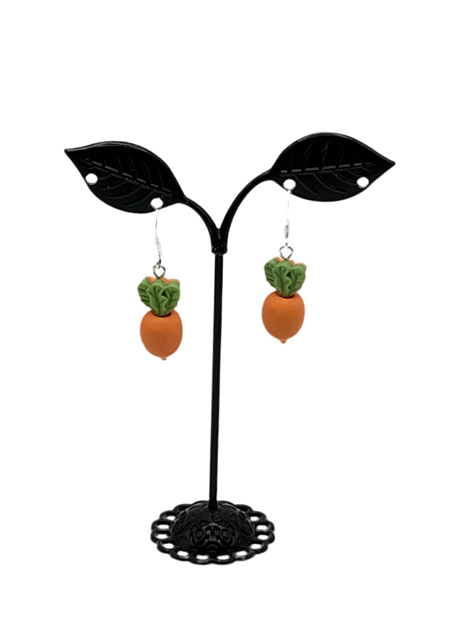 Carrot Earrings Hover Image