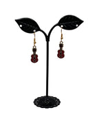Musical instruments and note earrings
