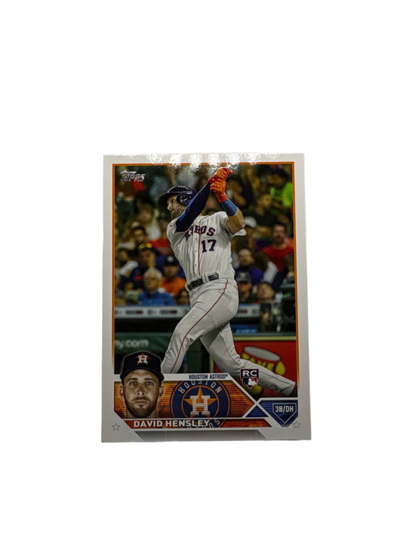 Topps David Hensley