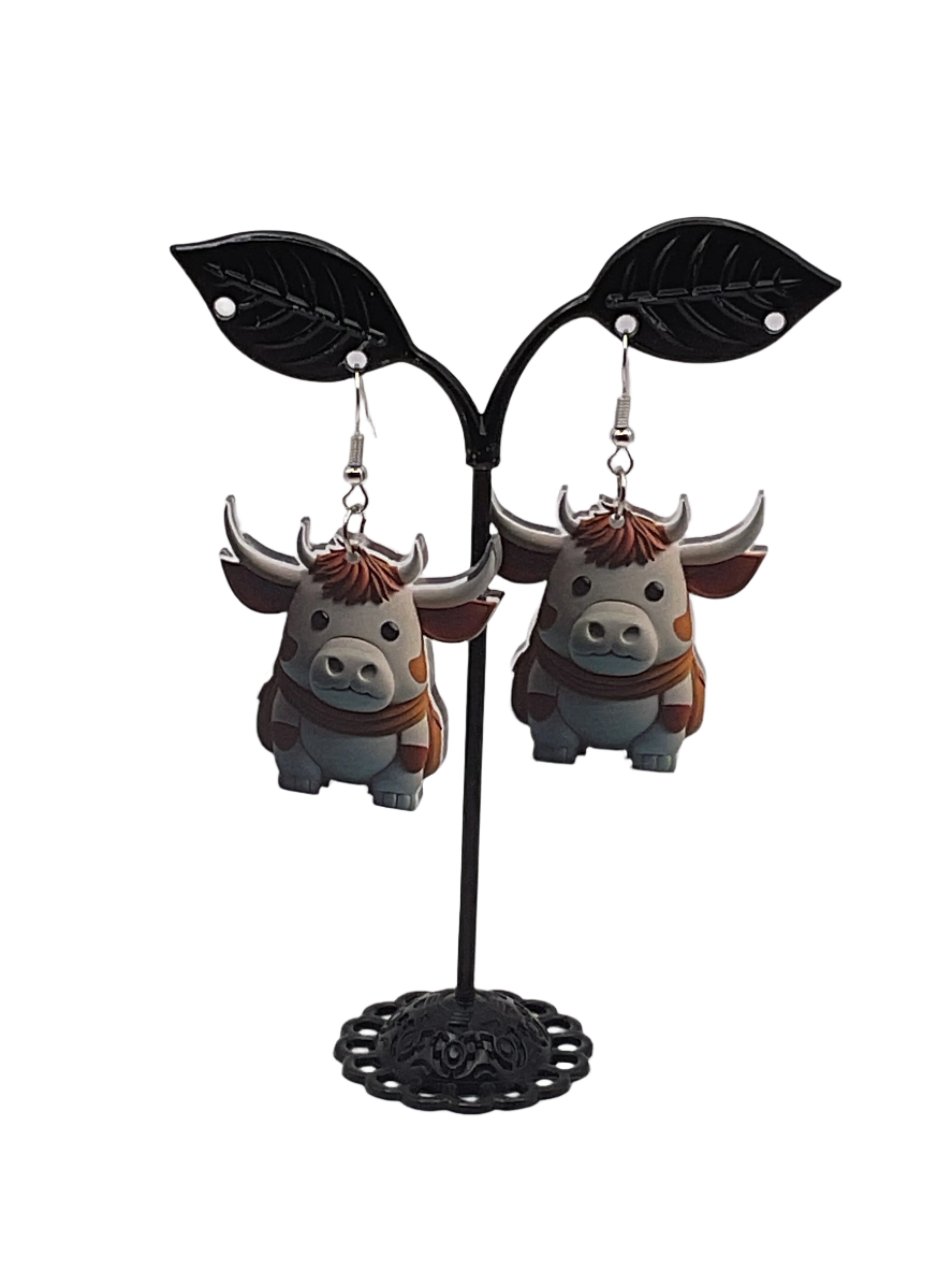 Bull Earrings Main image
