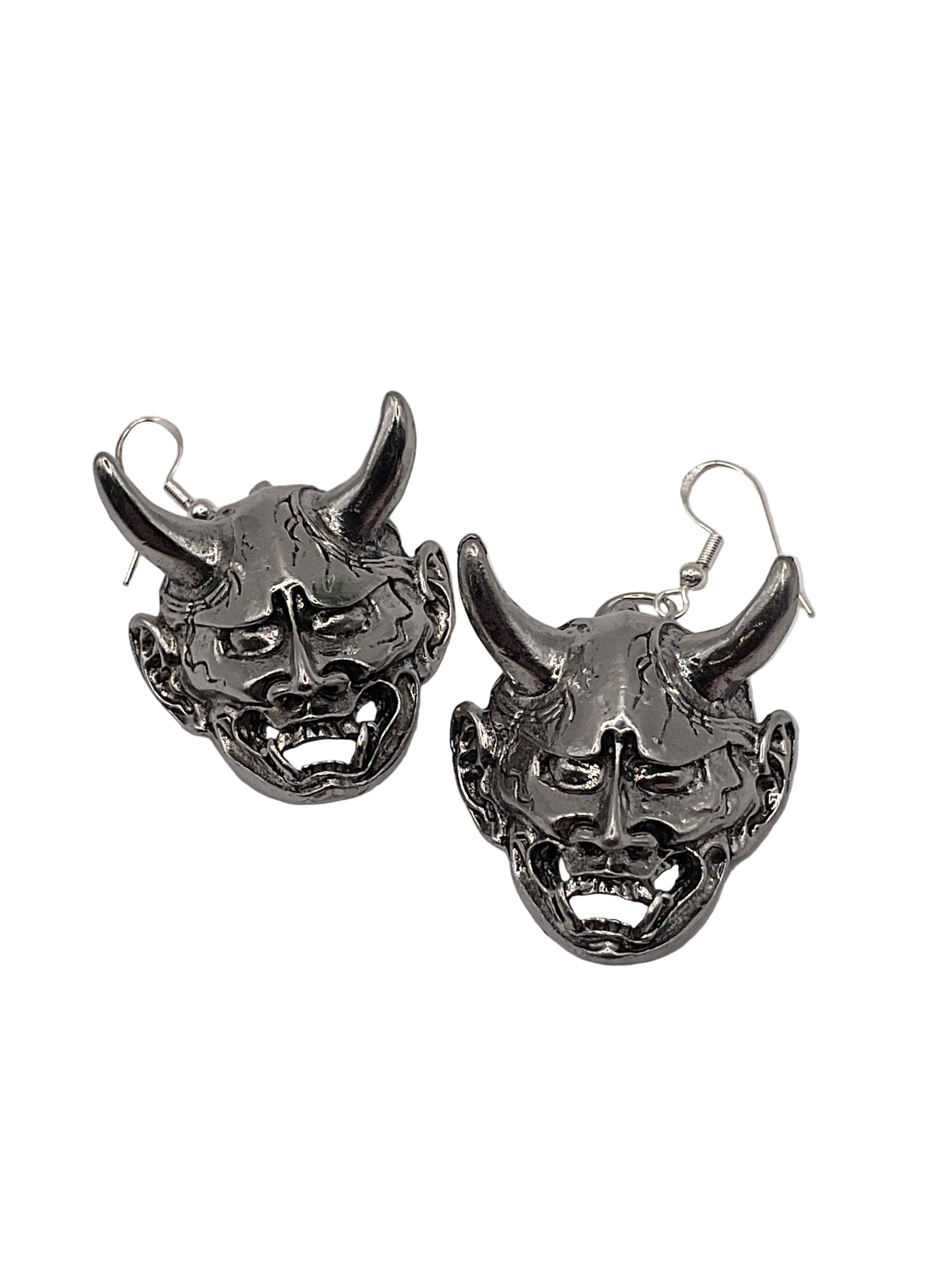 Hannya Mask Earrings Main image
