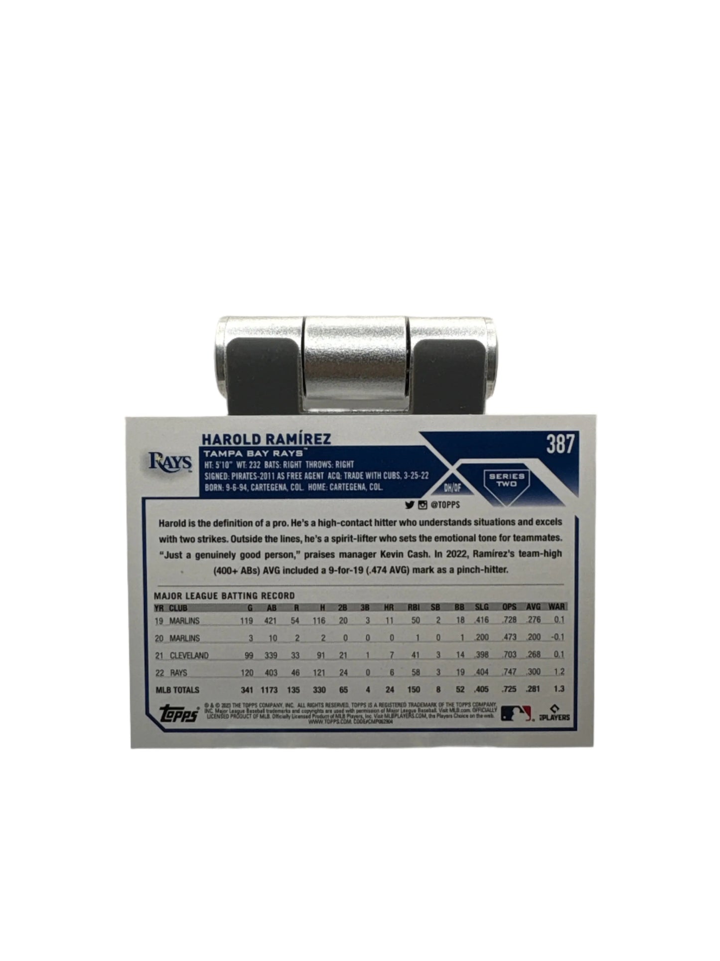 Topps Harold Ramirez