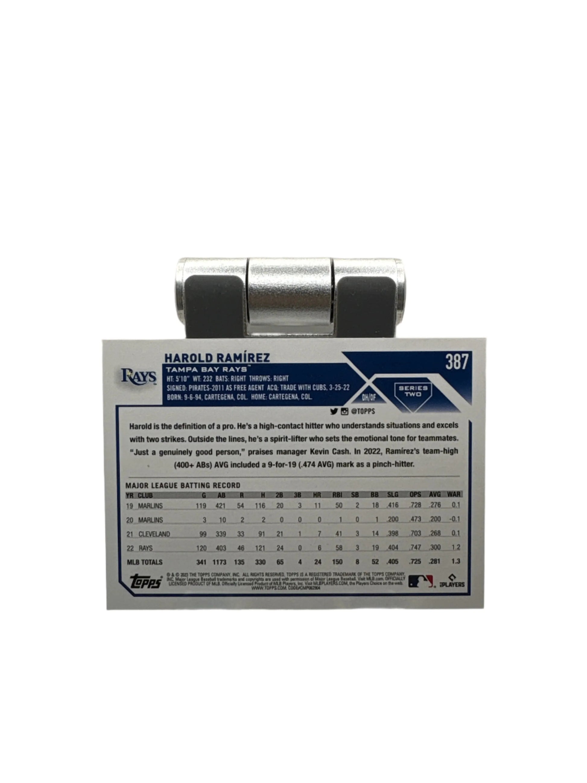 Topps Harold Ramirez