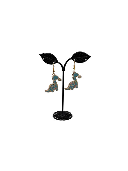 Dinosaur earrings