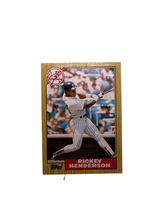 Topps Rickey Henderson