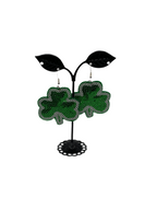 Sequin Shamrock Earrings