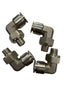 SPDZ1 1/8 NPT - 3/8 DOT 90 Degree 4 Piece Heavy Duty Fitting Kit